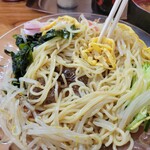 ラーメン大学 都 - 氷入りだよ～(｡･ω･｡)