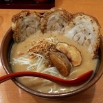 Mennba tadokorosyouten - 北海道味噌　味噌漬け炙りチャーシュー麺