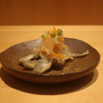 こころや - お通しの豆アジの南蛮漬け