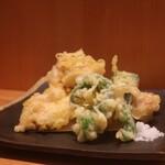 こころや - 鶏天 辛子醤油