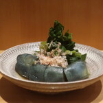 こころや - 茄子とつるむらさきのお浸し