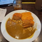 Kare Hausuko Ko Ichi Banya - 雪室Bitコロッケカレー＋ライス500g＋チキンカツ