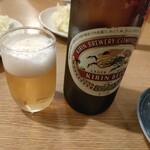 大衆焼鳥 日吉丸 - ビール