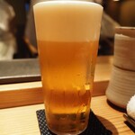 とり茶太郎 - 生ビール