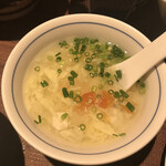 中国名菜 陳麻婆豆腐 - 玉子スープ