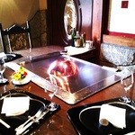 横浜うかい亭 - 個室のセッティング