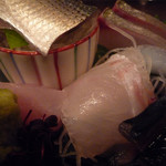 魚菜 由良 - 向付　ズームアップ