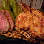 魚菜 由良 - 八寸　ズームアップ