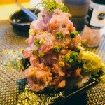 頭が良くなると噂 - ミニまぐろ丼