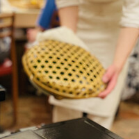 赤坂 菊乃井 - 籠の中で鮎がピチピチ！