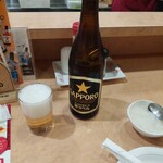 串鳥 - まず、瓶ビール