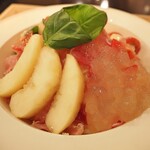 ATSUMI食堂 - 夏季限定 桃と生ハムの冷製パスタ