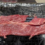 ジェイ・マルエー - 『オーストラリア産 牛肩ロース肉ステーキ用(小)』でBBQ