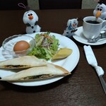 カフェテラス マスダ - 料理写真:Ｂモーニング　550円