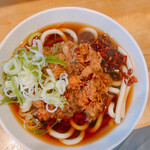 一〇そば - 鷹の爪ドバっと♪