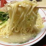 福栄食堂 - ちゃんぽんにしては細め