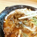 Hanamaru Udon - トッピングの肉