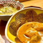 美会 - 世界一旨い牛スジカレーと猪のグリーンカレー