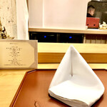 美会 - 1番奥のお席　いいですねぇ♫