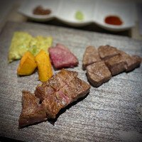 鉄板焼 ステーキ 北野坂 - 
