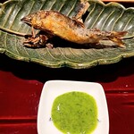 銀座 しのはら - 下が琵琶湖　上が長良川