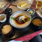 表蔵王国際ゴルフクラブ レストラン - 銀たらの煮付け定食 1,580円