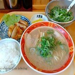 ラーメン大統領 - 揚げ餃子定食