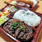 肉の森田屋 - 【焼肉弁当】地元で誰もが知ってる精肉店のメチャウマ弁当～♪