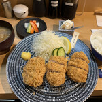 黒豚とんかつ ほり壱 - 黒豚ヒレカツ定食