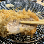 黒豚とんかつ ほり壱 - サクサク、旨い