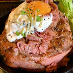 Red Rock - ローストビーフ丼大1400円税込