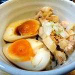 上州山賊麺 大大坊 - 肉玉飯　　３００円