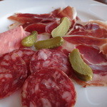 CAFECABARET - 生ハム盛り合わせ　￥840