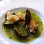 横浜うかい亭 - 筍と大あさりのナージュ