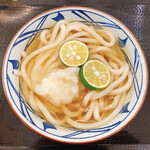 丸亀製麺 - すだちおろし冷かけ