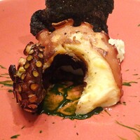 Ristorante Crocifisso - ディナー：セコンド（タコの薫製　ケイパー風味のじゃがいものピューレ）