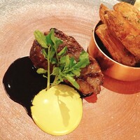「メトロポリタングリル」 ヒルトン東京 - ステーキフリット  「メトロポリタングリル」 ヒルトン東京 - ステーキフリット