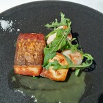 リストランテ ラストリカート - 真鯛のポワレ　タイム風味のレモンソース