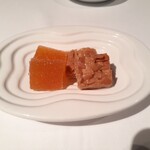 リストランテ ラストリカート - フロランタンとアプリコットゼリー