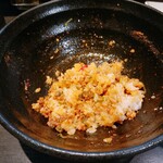 地獄の担担麺 天竜 - 地獄のまぜ麺 追い飯後