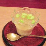 Tengenji Ono - 鱧と雲丹の冷製茶碗蒸し　白エビ入り
