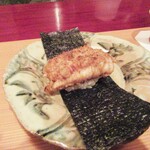 天現寺小野 - 蒲焼と肝の巻き寿司