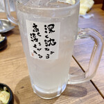 伝串 新時代 - 昔ながらのパンチレモンサワー　319円