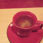 天現寺小野 - 鱧の浮袋を出汁のスープ