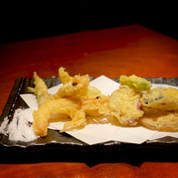 銀平 北新地店 - 天ぷら盛り合わせ