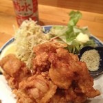 旬菜割烹 和しん - 見た目はただの唐揚げでもやっぱり美味しい。人気料理です。