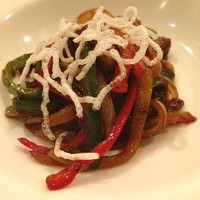 香桃 - 青ピーマンと牛肉の炒め物