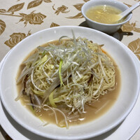 老香港酒家京都 - 鮑ソースのやきそば