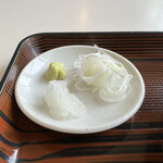 そばいろ茶屋 - 薬味