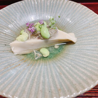 京味 もと井 - 水無月豆腐、蓴菜、枝豆